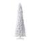 13ft. Pre-Lit Slim White Artificial Christmas Tree, Warm White LED Lights